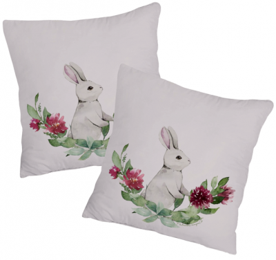 Photo of PepperSt - Scatter Cushion Cover Set - Protea Bunny - Set of 2