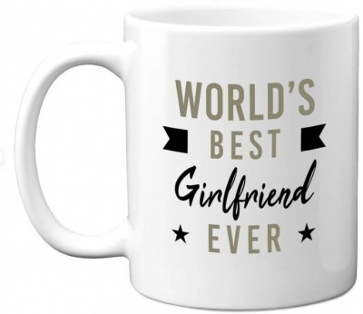 Best Girlfriend Ever Birthday Christmas Anniversary Valentine Gift 11Oz Mug