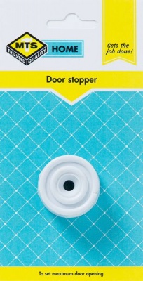 MTS Home Door Stopper White 1 Piece