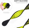 Killerdeals Quick Release Silicone Strap for 26mm Garmin Fenix Black/Yellow Photo