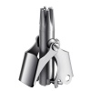 Men Manual Stainless Steel Blades Nose Hair Trimmer Photo