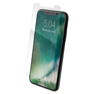 xqisit Tough Glass Case Friendly Flat Screen Protector for iPhone 12 Mini
