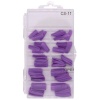 Lavender False Nails - 100 Pieces Photo