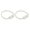 Matoc Magnetic Curtain Rope Tieback with Pearl End - Cream Photo