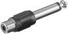 RCA to Mono Jack adaptor Photo