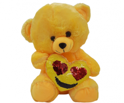 Photo of Valentines Teddy Bear with love Emoji Heart Gift Hamper