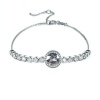 Civetta Spark Emma Bracelet - Swarovski Blue Shadow Crystal Photo