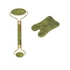 Jade stone Roller Set Crystal Green 2 Set Massage Cool