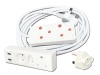 Everlotus extension cord 5M bundle with 3 way USB multiplug and 1 adapter Photo