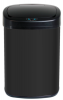 LASA Black Round 48L Dustbin Touchless Trash Can Photo