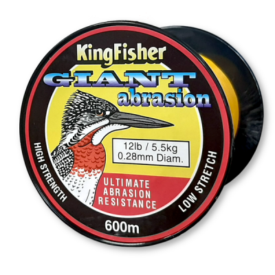 Photo of Kingfisher Giant Abrasion Nylon .28MM 5.5KG/12LB Colour Gold 600m Spool