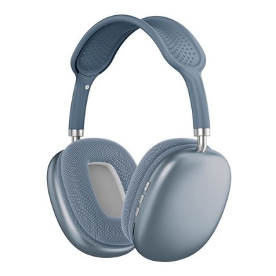 Blue Wireless Bluetooth Headphones Studio Headsets