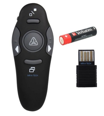 Photo of MR A TECH Professional USB Wireless Presenter Laser Pointer Pen