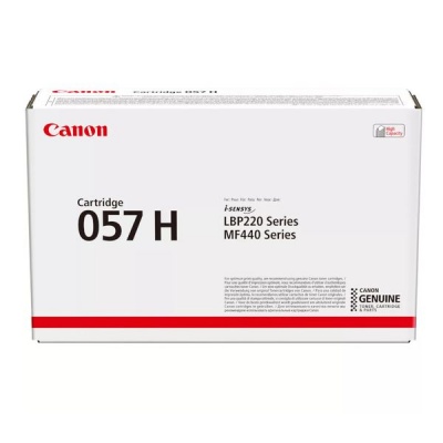 Canon 057 H Black Toner Cartridge 057H BK