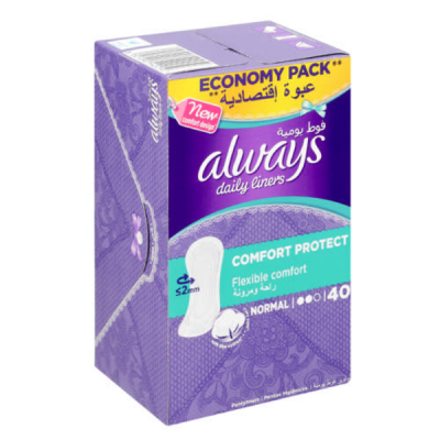 Photo of Always Daily Liners Normal 40 Pantyliners