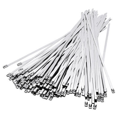 Multifunctional Stainless Steel Cable Ties 50 Pieces