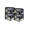 4 piecesS 100 LED Outdoor Solar Wall Light Photo