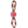 Zolux Tennis Ball Rope Toy 36cm Photo