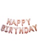 Foil Balloon - Happy Birthday - Rose Gold Photo