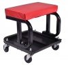 Big Red Padded Mechanics Creeper Chair with Tool Tray Photo