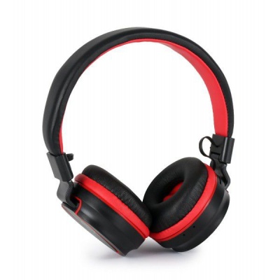 Photo of AZ-01 Surround Sound Wireless Bluetooth Headphones- Red & Black