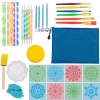 Aon Art Aon-Art 35 Piece Mandala Dotting Art Tool Set with Storage Bag Photo