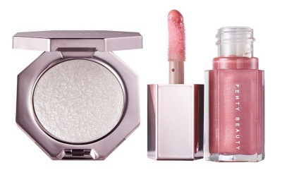 Photo of Fenty Beauty - Diamond Bomb Baby Mini Lip Gloss and Highlighter Set