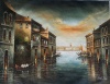 Etcetera Oil Painting Venice sunset Photo