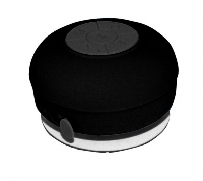 Photo of Mini Waterproof Bluetooth Speaker With Mic - Black
