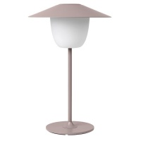 blomus Lamp Mobile Rechargeable LED 3 in 1 Light Mauve Brown ANI LAMP