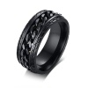 Stainless Steel Revolve Ring Photo