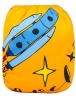JanaS Happy Flute Reusable Pocket Baby Diapers - Rocket Photo