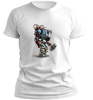 PepperSt Men's White T-Shirt - Mini Boss Photo