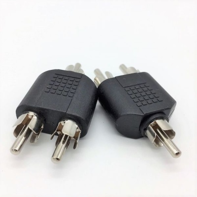 RCA TO 2 RCA adapter Pack for 2