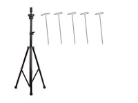 Professional Training Adjustable Rotating Wig Stand TPins