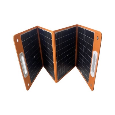 120W 4 Foldable And Portable Outdoor Camping Solar Panel Charger