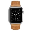 Colton James Tan Italian Leather Strap For Silver 44mm Apple Watch Series 6 Photo