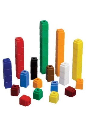 YALLI Kids Toy Stacking Counting CubesBlocks 100 Pieces
