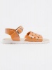 Girls Pop Candy Buckle Detail Sandal Tan Photo