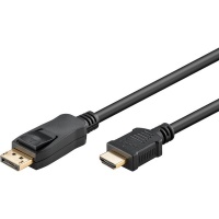 Goobay DisplayPort to HDMI Adapter Gold Plated 2m Cable