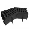 Co-Drain Channel Kit - 135 Degree Bend - Black Photo