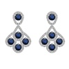 Civetta Spark Margot Earring-With Swarovski Montana Crystal Photo