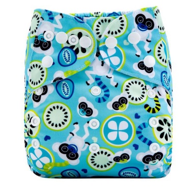 Photo of JanaS Baby Cloth Diaper One Size Fits Most Pocket Monkey Land