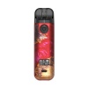 Smok Novo 4 Vape Pod Kit - Red Stabilizing Wood Photo