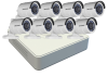 Hikvision 1MP Turbo HD 8 Channel Complete CCTV Kit Photo