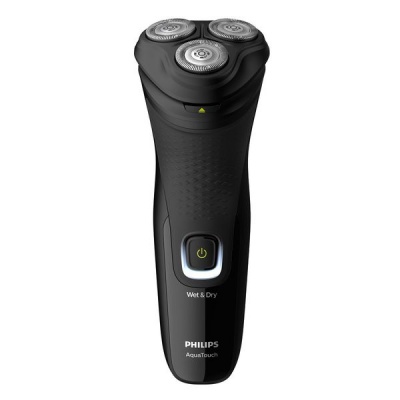 Photo of Philips 1000 Series Wet & Dry Electric Shaver with Pop Up Trimmer - Deep Black