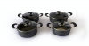 Le Chef Non-Stick Casserole Pots 8 Piece Set Photo