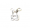Stainless Steel Keyring - Distance means so little when you mean so much Photo