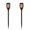 MRUL-Solar Powered Outdoor Torch Flame Light 2 piecess Photo