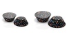 Eddingtons 132 x Mixed Medium & Large Blue Toffees Cupcake Muffin Baking Cases Holders Photo